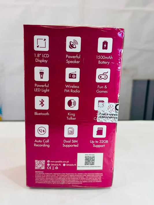 Q2165 Keypad Mobile Phone with FM Radio and Classic Easy-to-Use Design