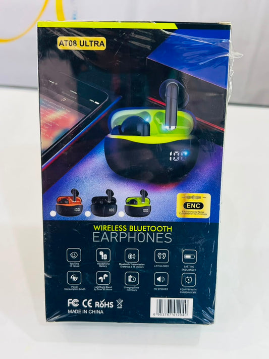 Wireless Earphones with ENC Noise Cancellation, Deep Bass and 48 Hours Playtime