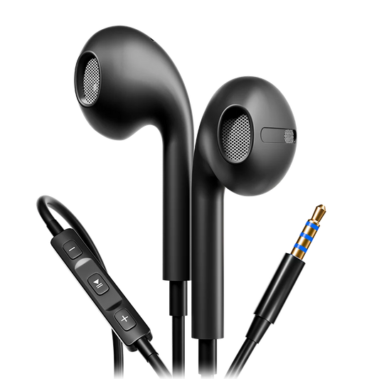 R-5 Buzz Handsfree  Half-In-Ear | 14mm Driver | Thunderous Bass | 3.5mm Jack