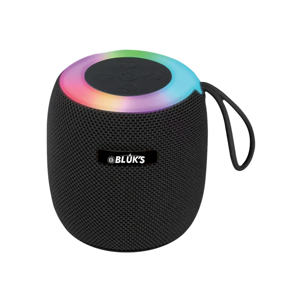 BLUK’S BX-176 Portable Bluetooth Wireless Speaker with RGB Lights – 2.5 Inch Driver