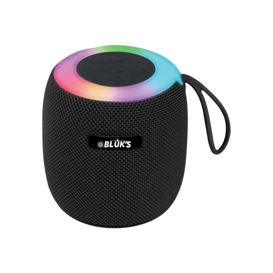 BLUK’S BX-176 Portable Bluetooth Wireless Speaker with RGB Lights – 2.5 Inch Driver