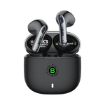 BLUK’S BX-605 Wireless Earbuds with Glow LED Case – Deep Bass & 32H Playtime