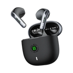 BLUK’S BX-605 Wireless Earbuds with Glow LED Case – Deep Bass & 32H Playtime