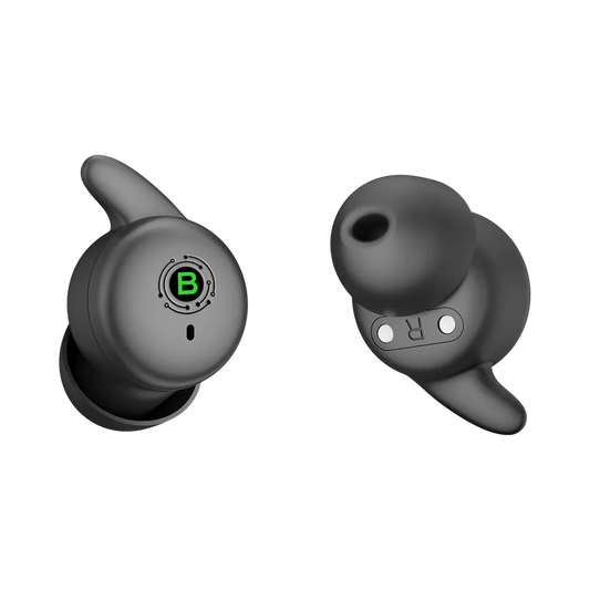 BLUK’S BX-606 Round Wireless Earbuds with LED Charging Case – Deep Bass & 40H Playtime