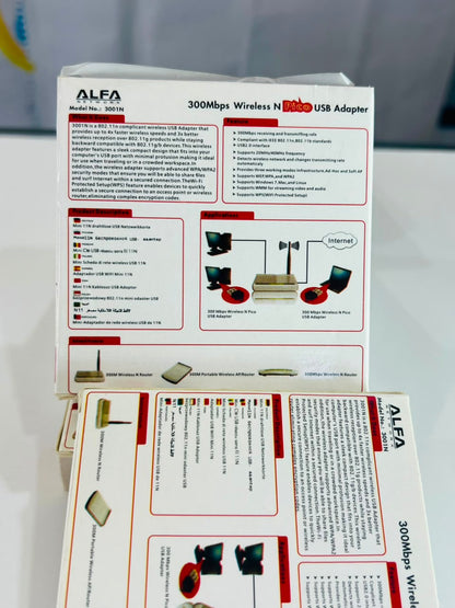 ALFA USB WiFi Adapter with Compact Design and Reliable Wireless Connectivity