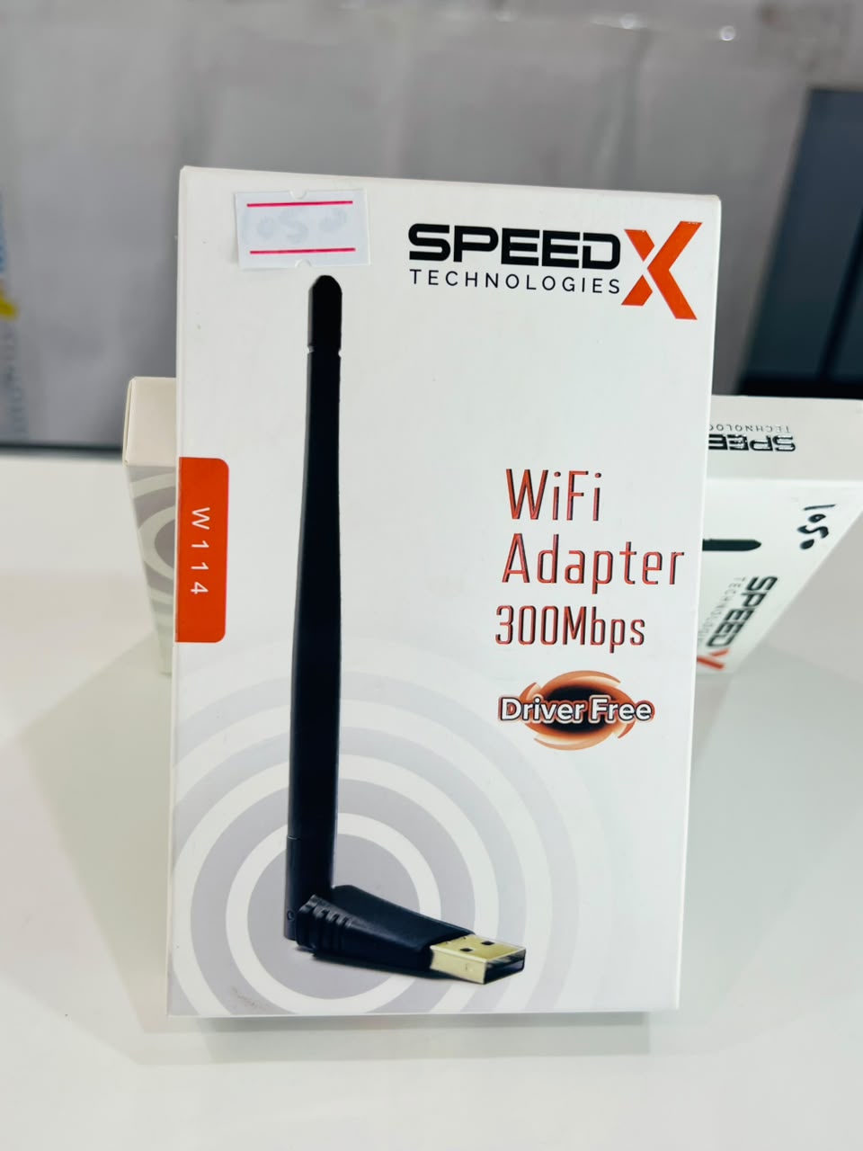 Speed X WiFi Adapter 300Mbps with External Antenna and Reliable Wireless Connectivity