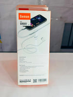 Gema Wired Earphones with In-Line Control and Comfortable In-Ear Design