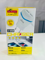 Dual USB Wall Charger with Compact Design and Reliable Charging Performance