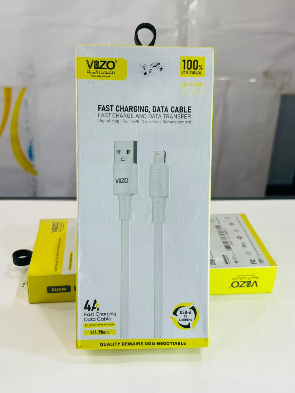 Fast Charging Data Cable with 4A Support and Durable Everyday Design