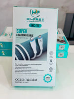 HI-FAST 66W Super Charging Cable with Fast Charging and Reliable Data Transfer