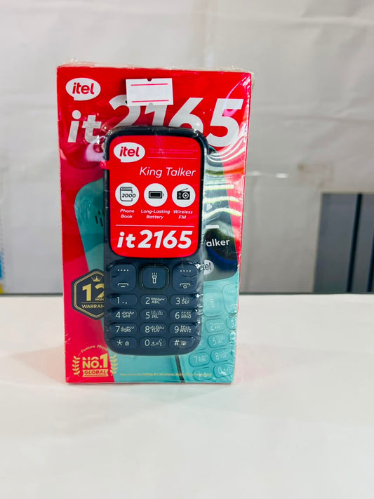 itel it2165 Keypad Mobile Phone with Compact Design and Easy-to-Use Buttons