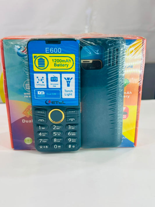 F600 Keypad Mobile Phone with Stylish Blue Finish and Easy-to-Use Design