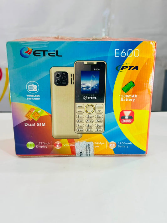 F600 Keypad Mobile Phone with Stylish Blue Finish and Easy-to-Use Design