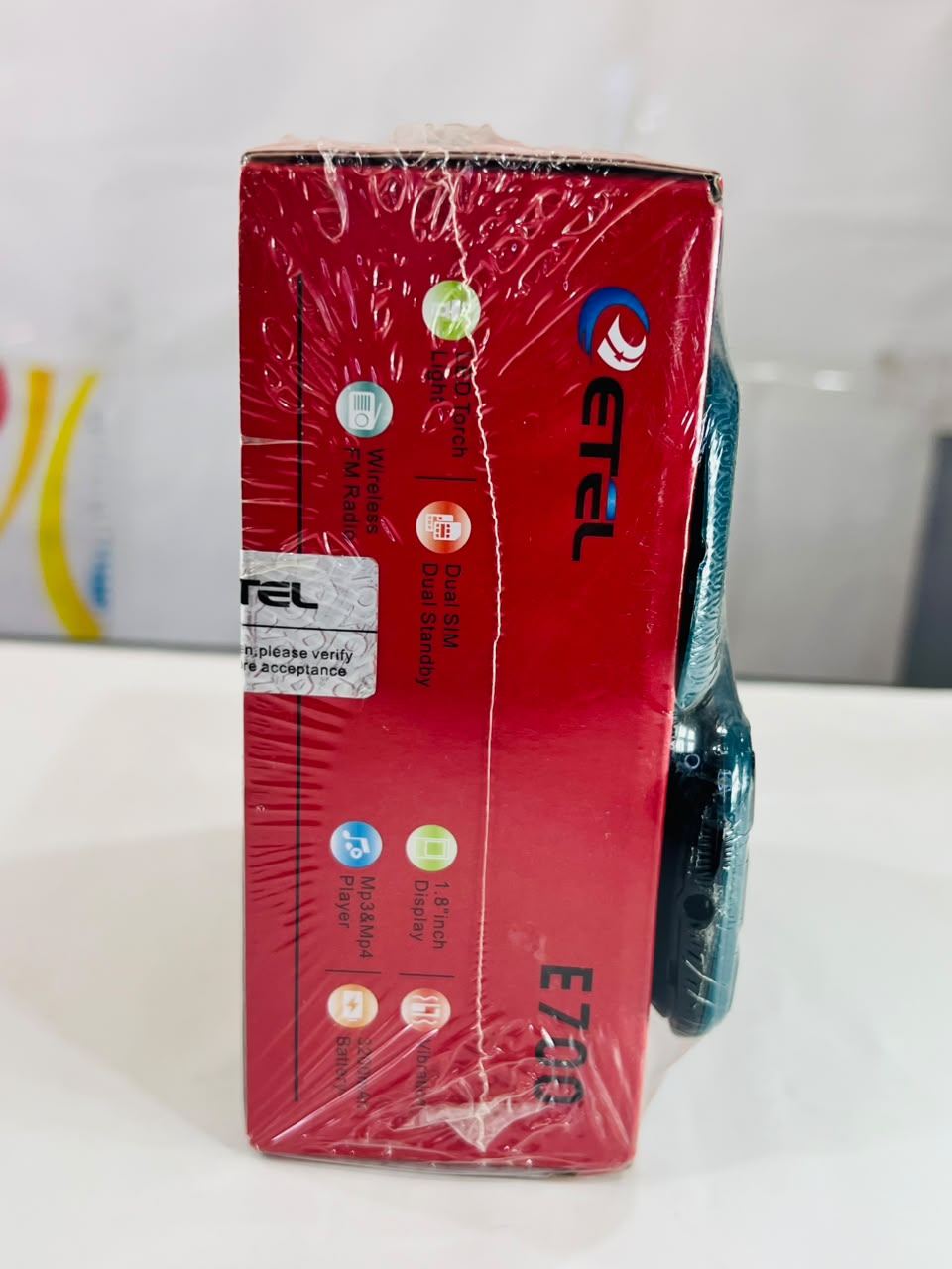 G'FIVE Keypad Mobile Phone with Stylish Blue Finish and Easy-to-Use Design