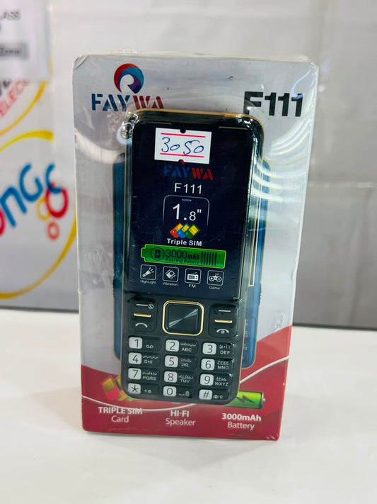 F111 Keypad Mobile Phone with Compact Design and Easy-to-Use Buttons