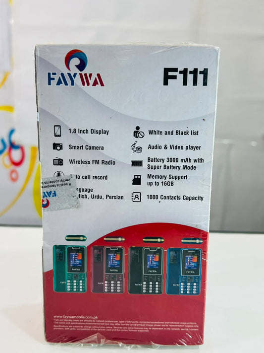 F111 Keypad Mobile Phone with Compact Design and Easy-to-Use Buttons