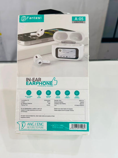 Perfect i-Ear Wireless Earphones with Charging Case and Compact In-Ear Design