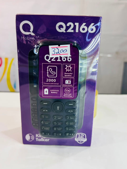 Q2166 Keypad Mobile Phone with FM Radio and Classic Easy-to-Use Design