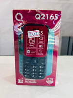 Q2165 Keypad Mobile Phone with FM Radio and Classic Easy-to-Use Design