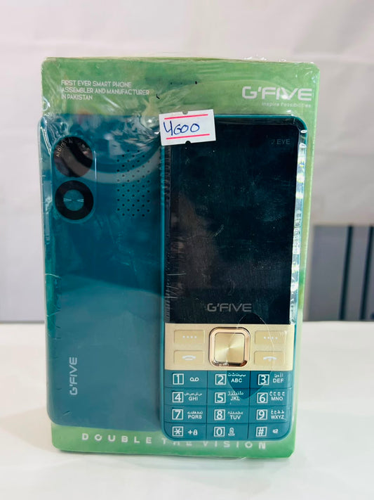 G'FIVE Keypad Mobile Phone with Large Display and Classic Easy-to-Use Design