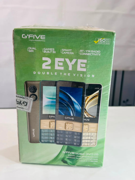 G'FIVE Keypad Mobile Phone with Large Display and Classic Easy-to-Use Design