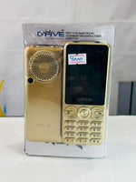 Gold Keypad Mobile Phone with Large Speaker and Easy-to-Use Design