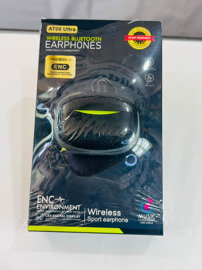 Wireless Earphones with ENC Noise Cancellation, Deep Bass and 48 Hours Playtime