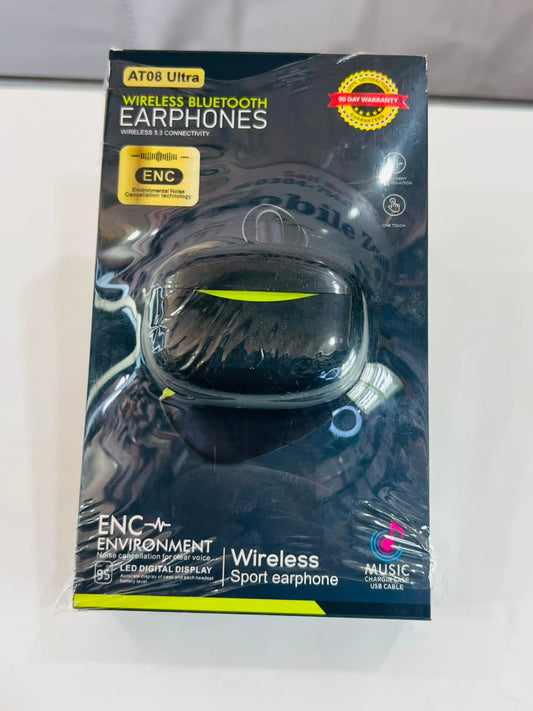 Wireless Earphones with ENC Noise Cancellation, Deep Bass and 48 Hours Playtime