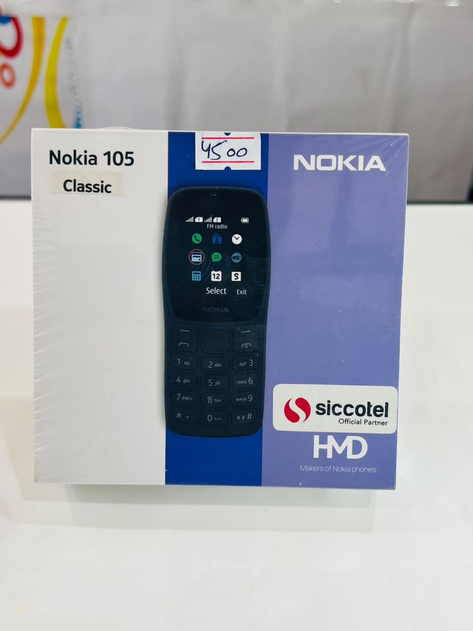 Nokia 105 Classic Keypad Mobile Phone – Long Lasting Battery with Dual SIM Support