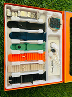 7 Strap Smart Watch with Fitness & Health Tracking